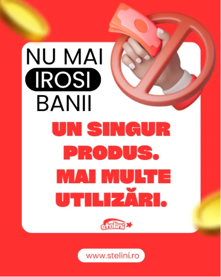 De ce Super Pasta Stelini înlocuiește 5 produse de curățenie